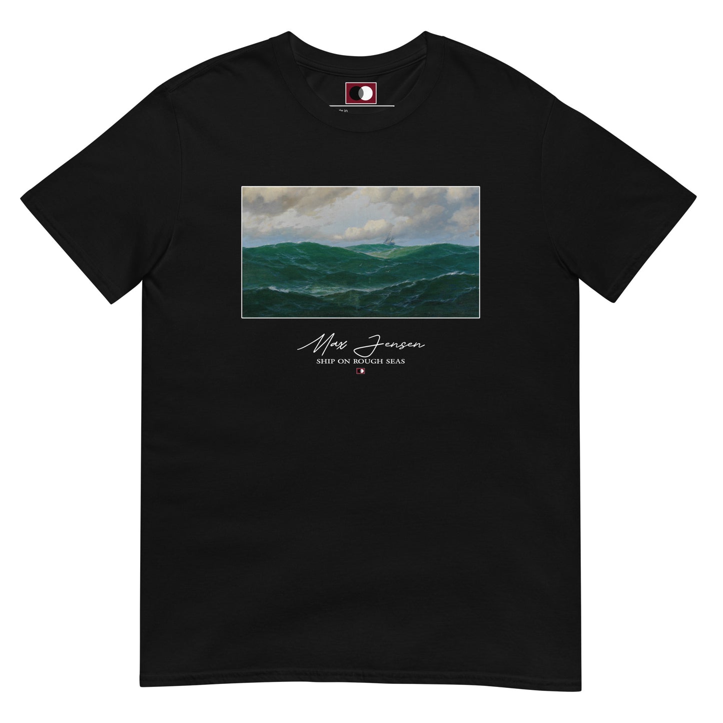 Max Jensen's Ship on rough seas Artsy Streetwear T-Shirt | Ariarta
