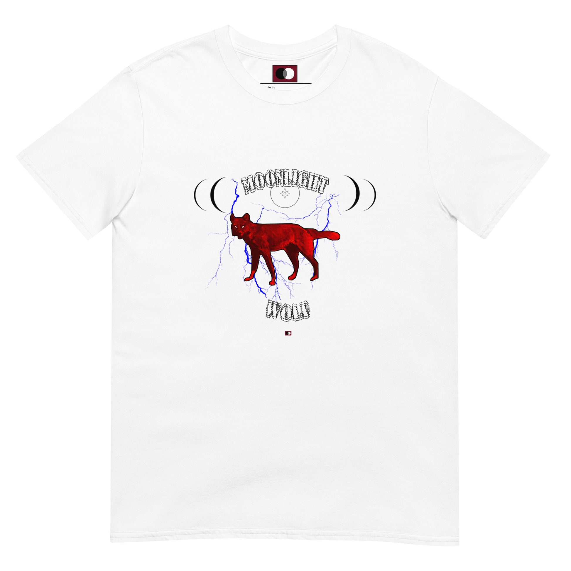 Frederic Remington's Moonlight Wolf Artsy Streetwear T-shirt | Ariarta