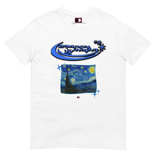 Vincent Van Gogh's Starry Night Artsy Streetwear T-shirt | Ariarta