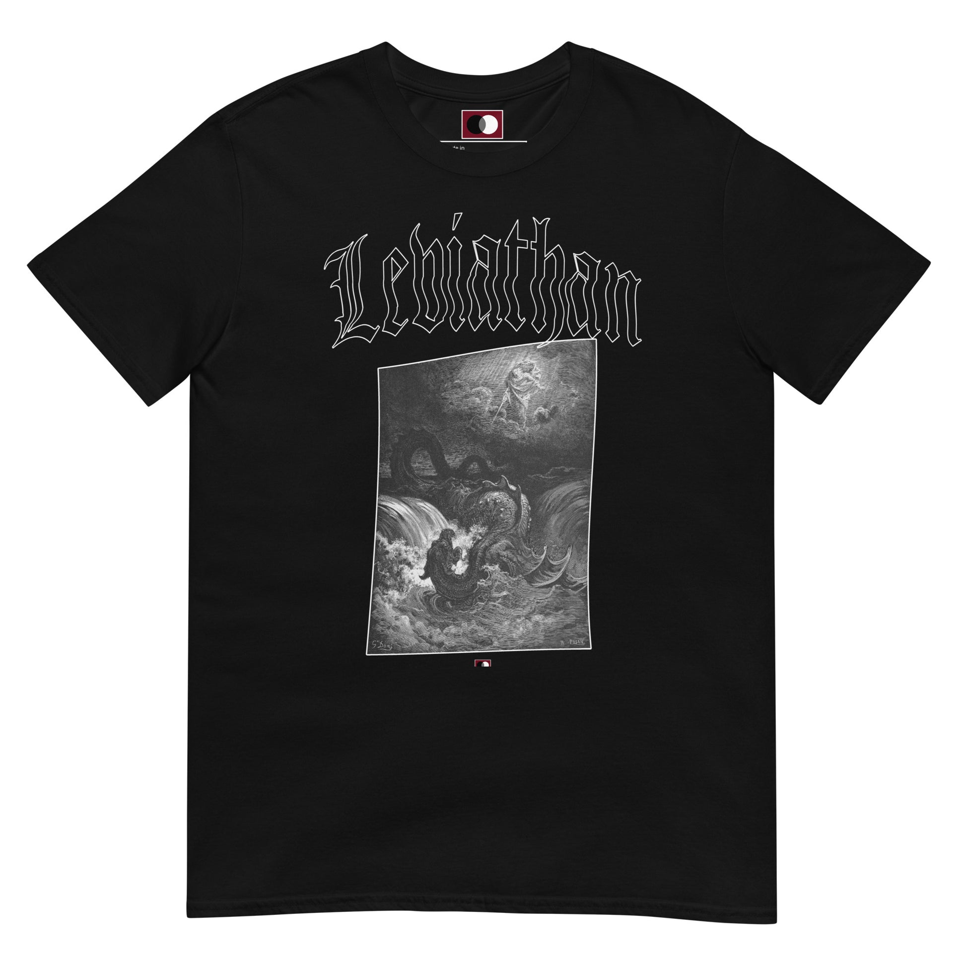 Gustave Doré's The Destruction of Leviathan Artsy Streetwear T-shirt | Ariarta